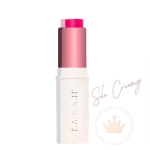F.A.R.A.H Creamy Malai Blush Stick “She Creamy” Vegan Collagen NIB